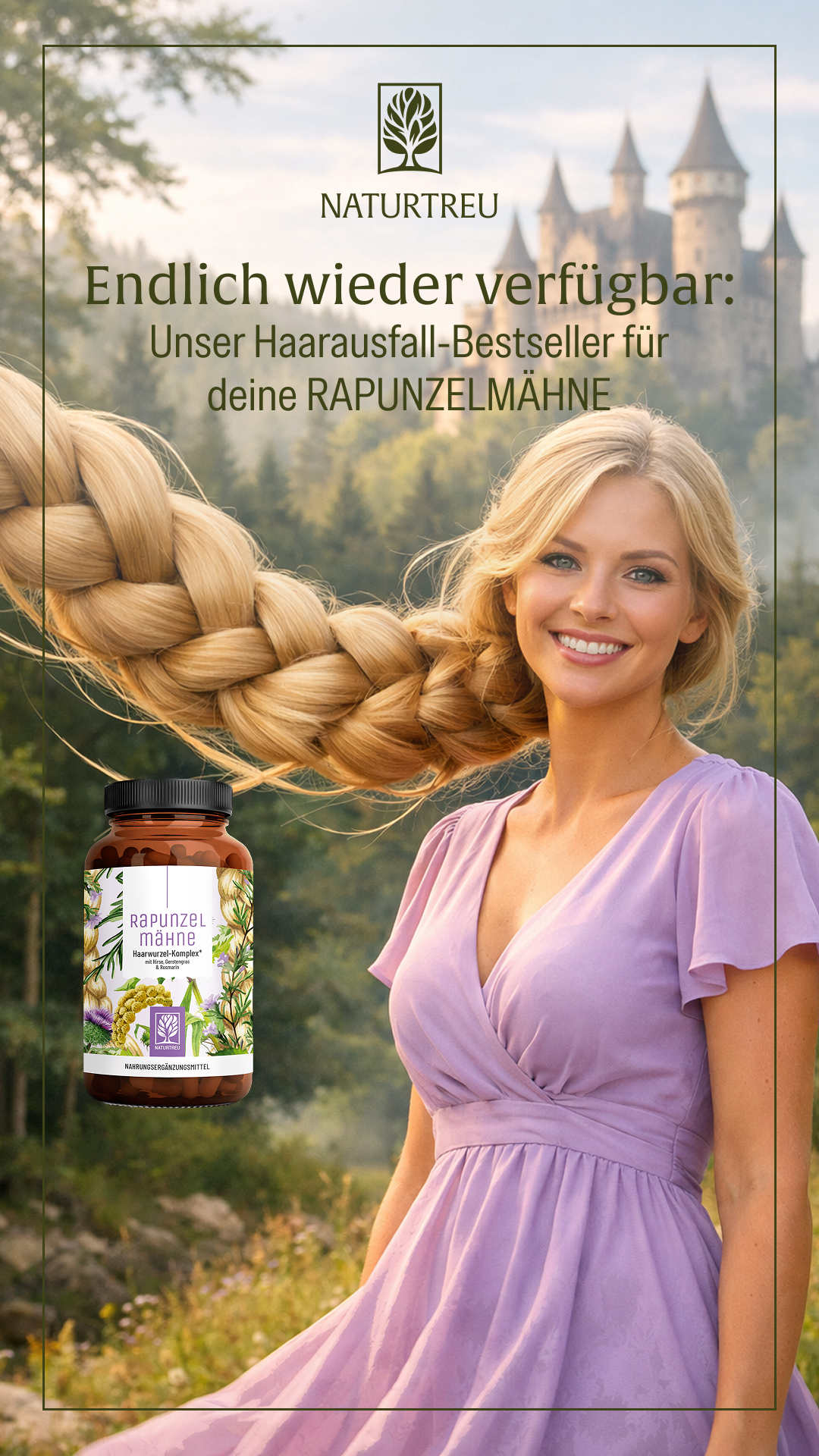 Naturtreu - Hochdosierte Vitamine und Mineralien Facebook ad