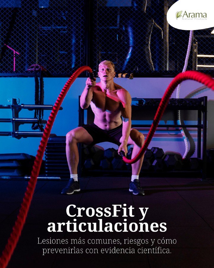 Arama Natural Products - México Facebook ad: CrossFit: ¿realmente daña tus articulaciones?