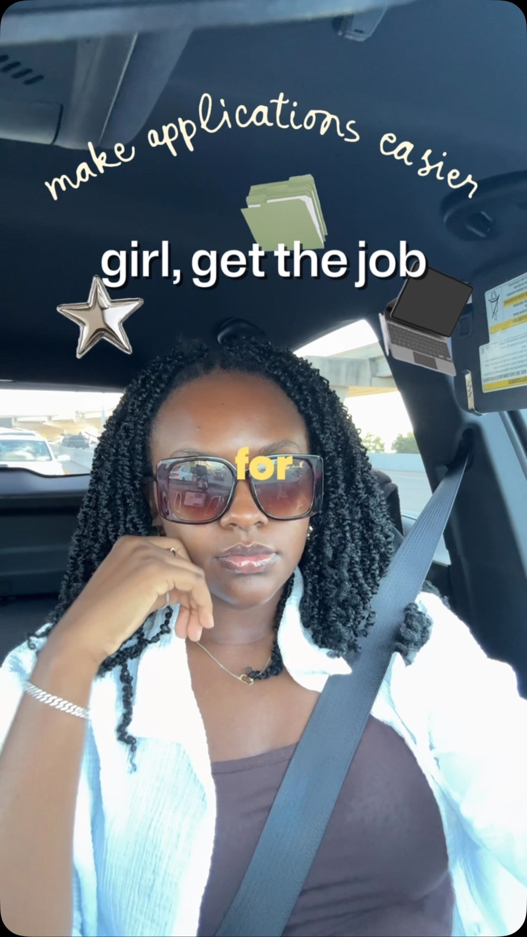Enhancv Facebook ad: girl get the job