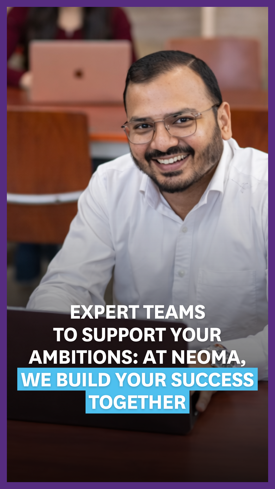 NEOMA Business School Facebook ad from Mar 9, 2026