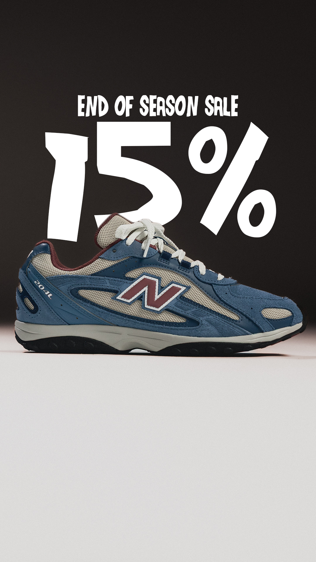 Bijsmaak Facebook ad: End of Season Sale, op = op