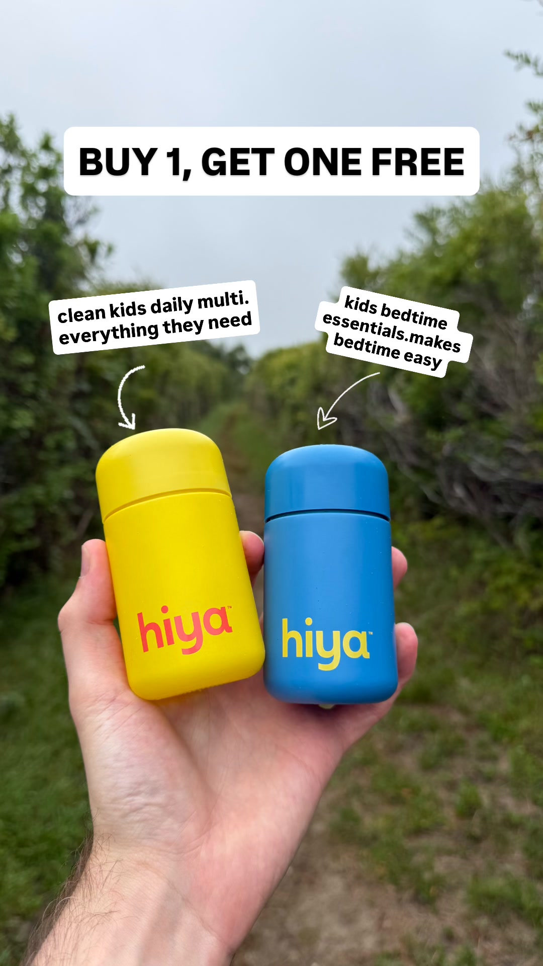 Hiya Facebook ad: Bedtime's On Us This Month