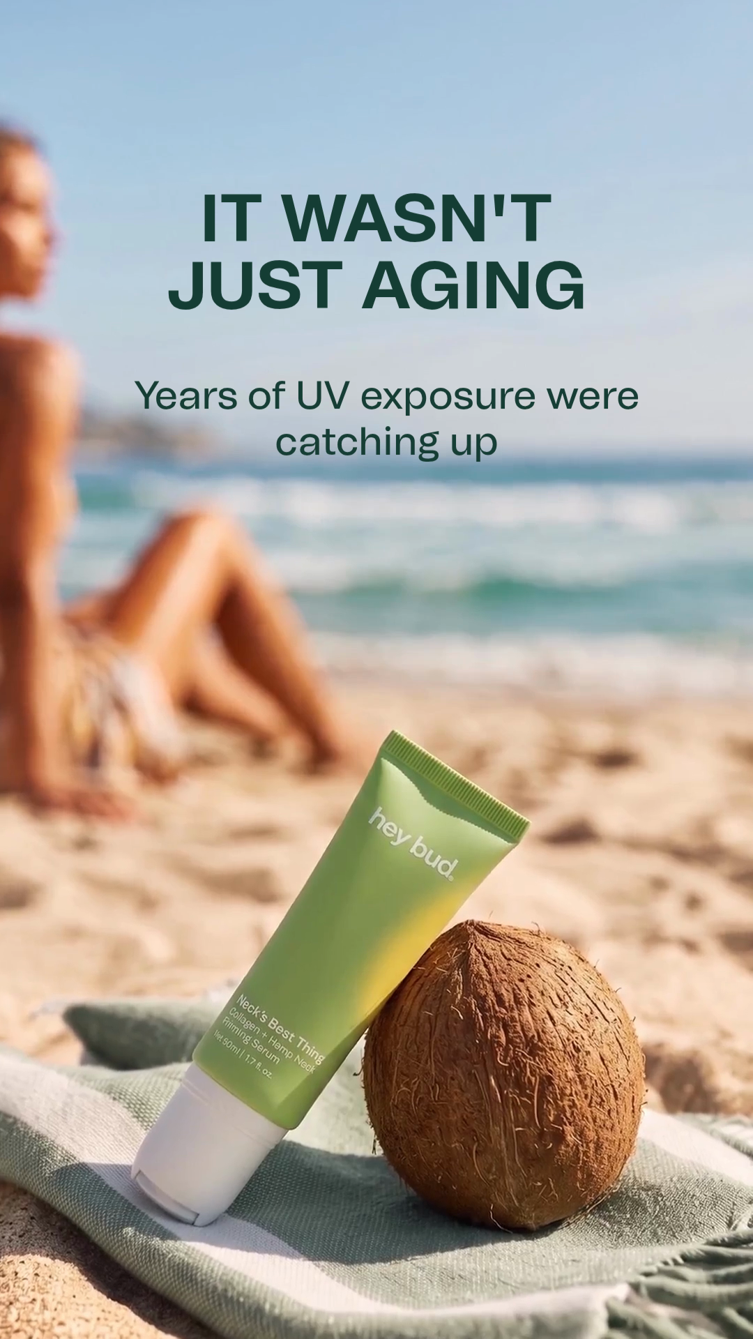 Hey Bud Skincare Facebook ad