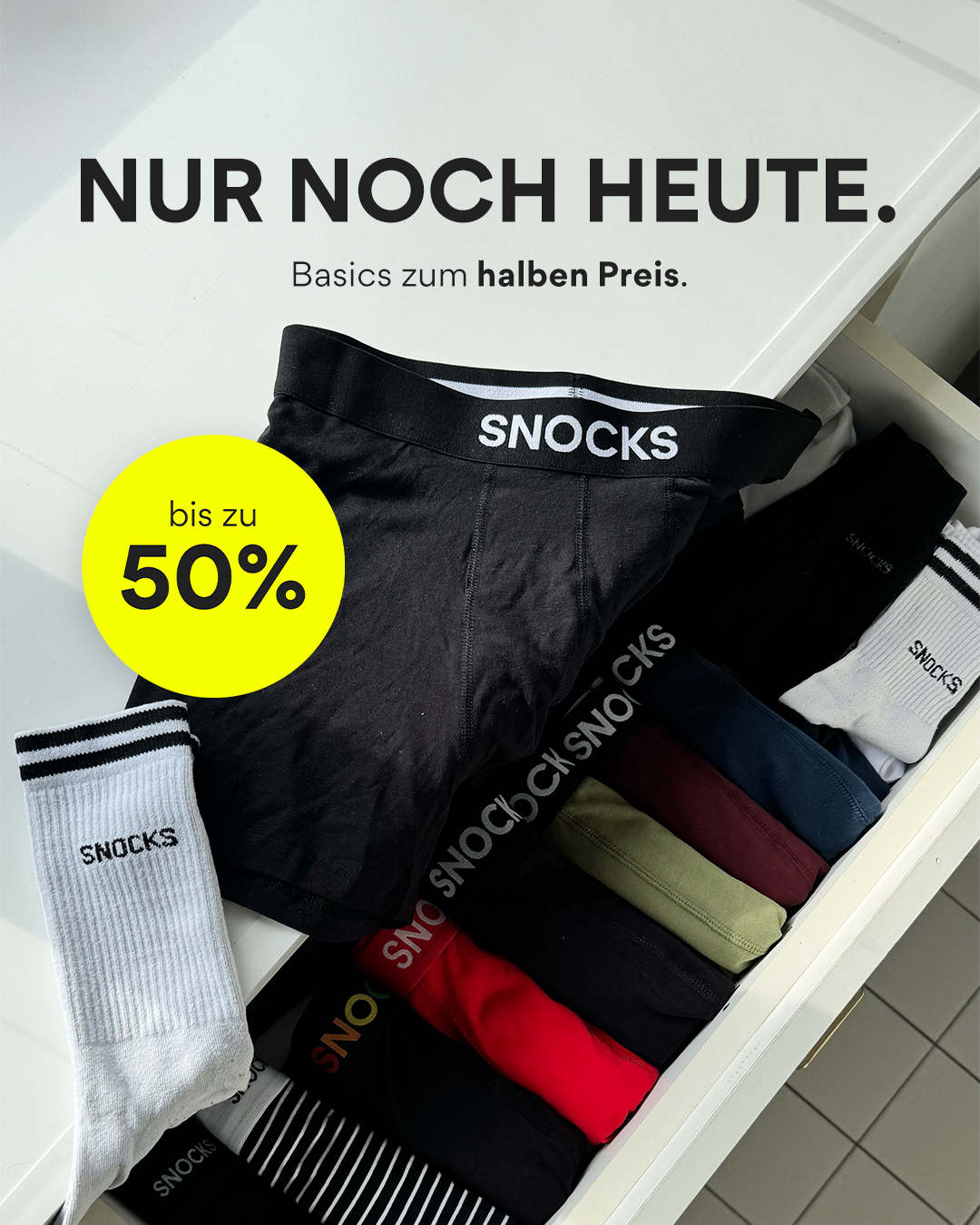 Snocks Facebook ad