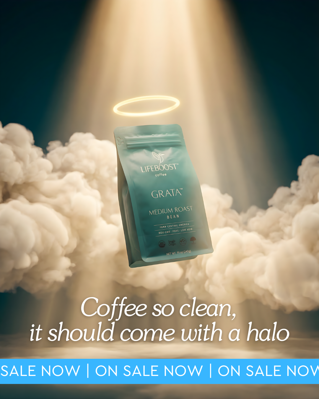 Lifeboost Coffee Facebook ad