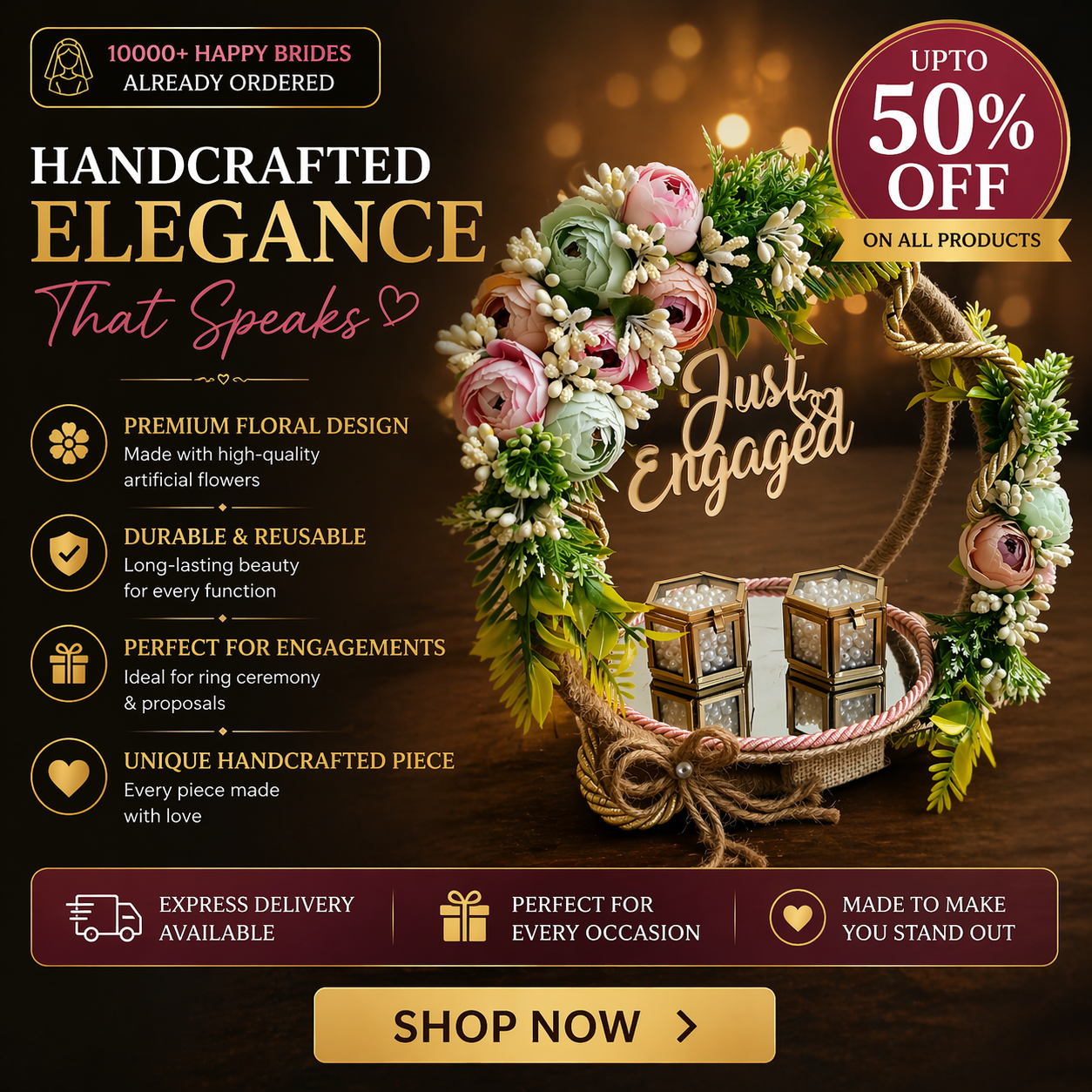 HappyGifting Facebook ad