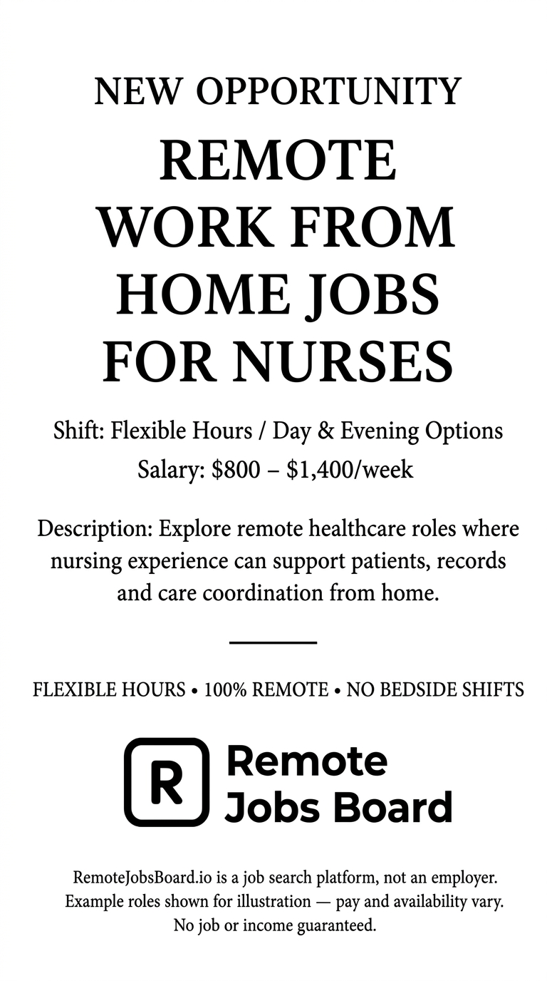 Remote Jobs Board - Work From Anywhere Facebook ad