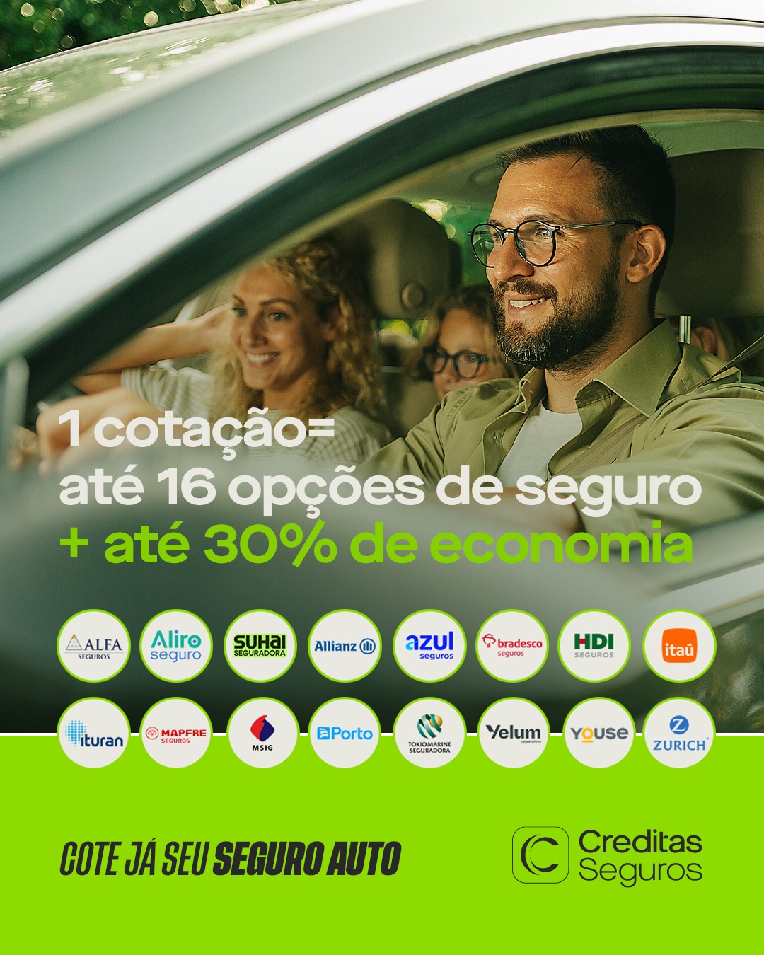 Creditas Seguros Facebook ad