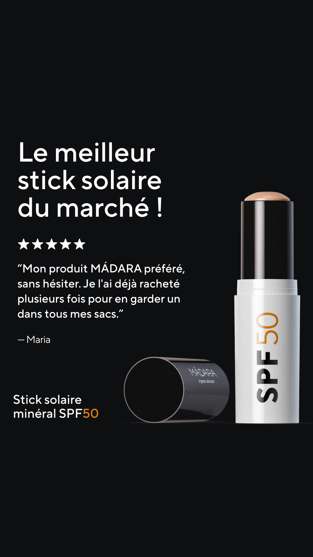 Mádara Organic Skincare Facebook ad