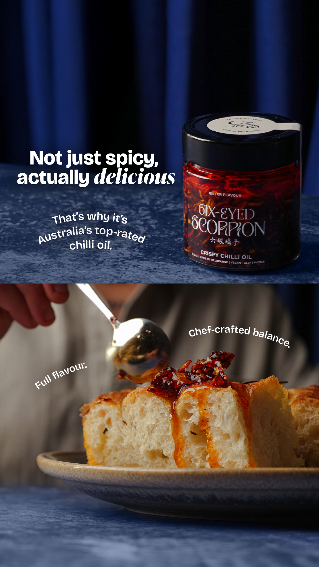 Six-Eyed Scorpion Facebook ad