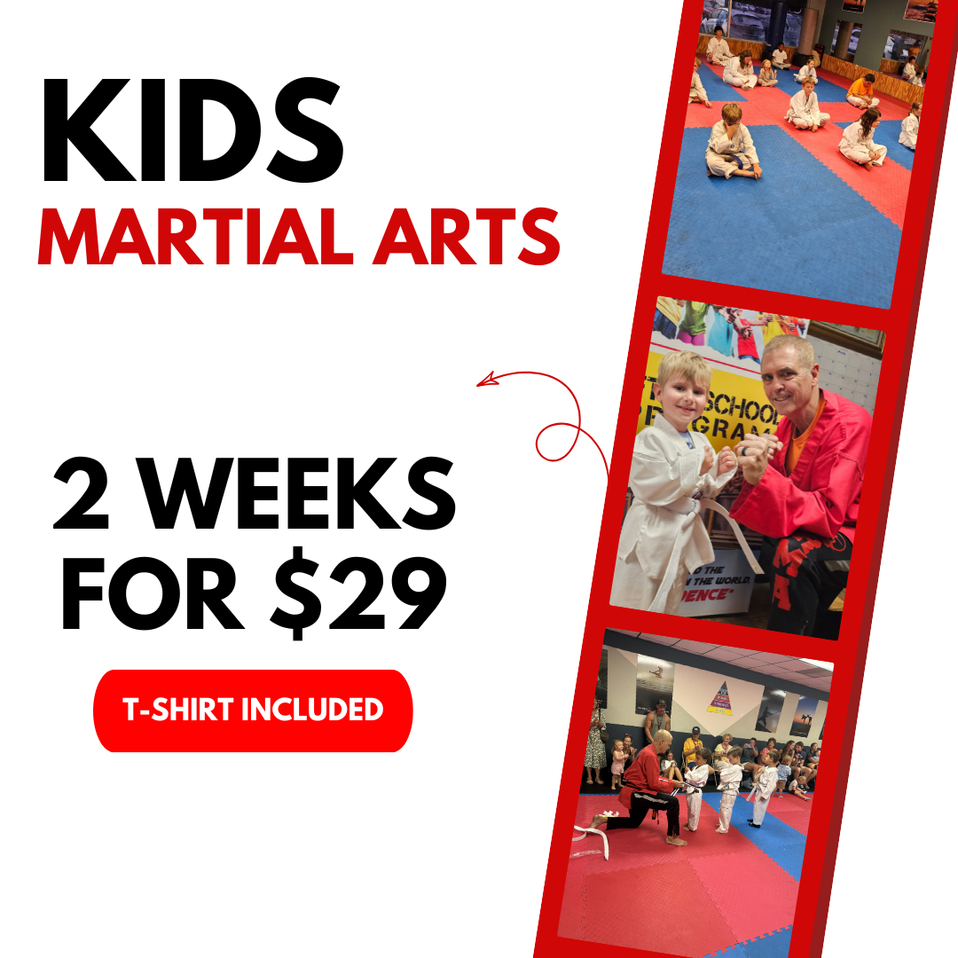 Revolutionary Martial Arts Facebook ad: Claim Your Special Today!