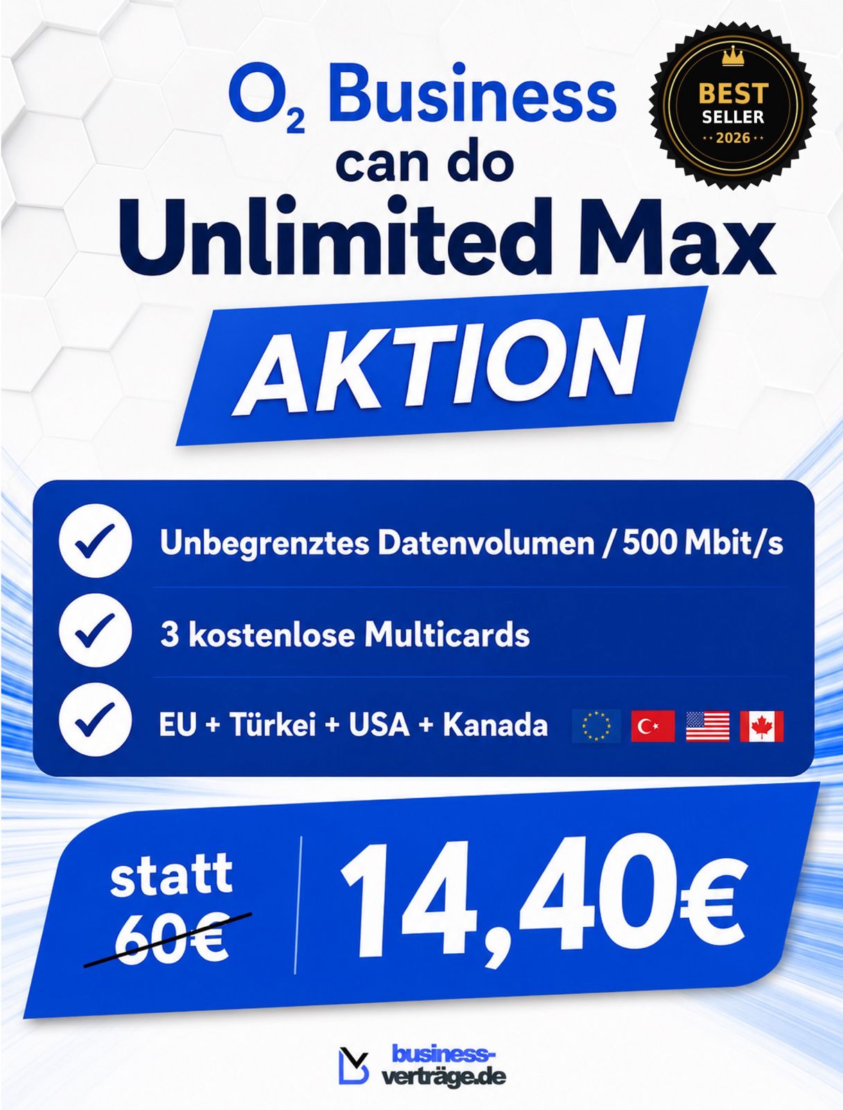 Business-Verträge.de Facebook ad: 30€, 40€ oder mehr pro Karte? Das geht deutlich günstiger.