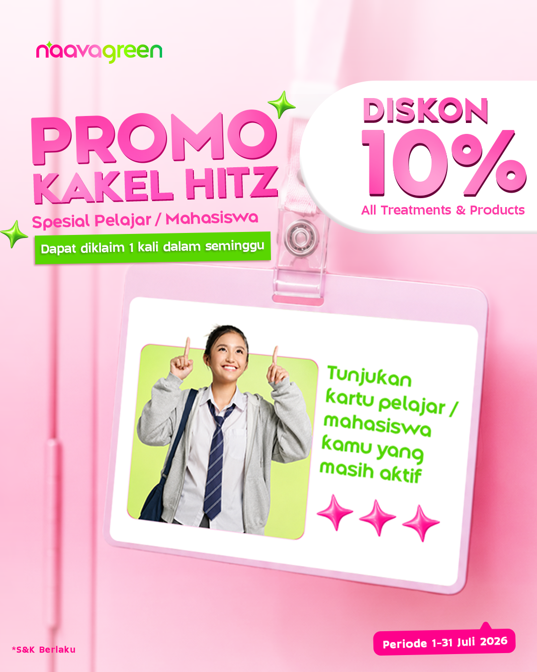 Naavagreen Natural Skincare Facebook ad