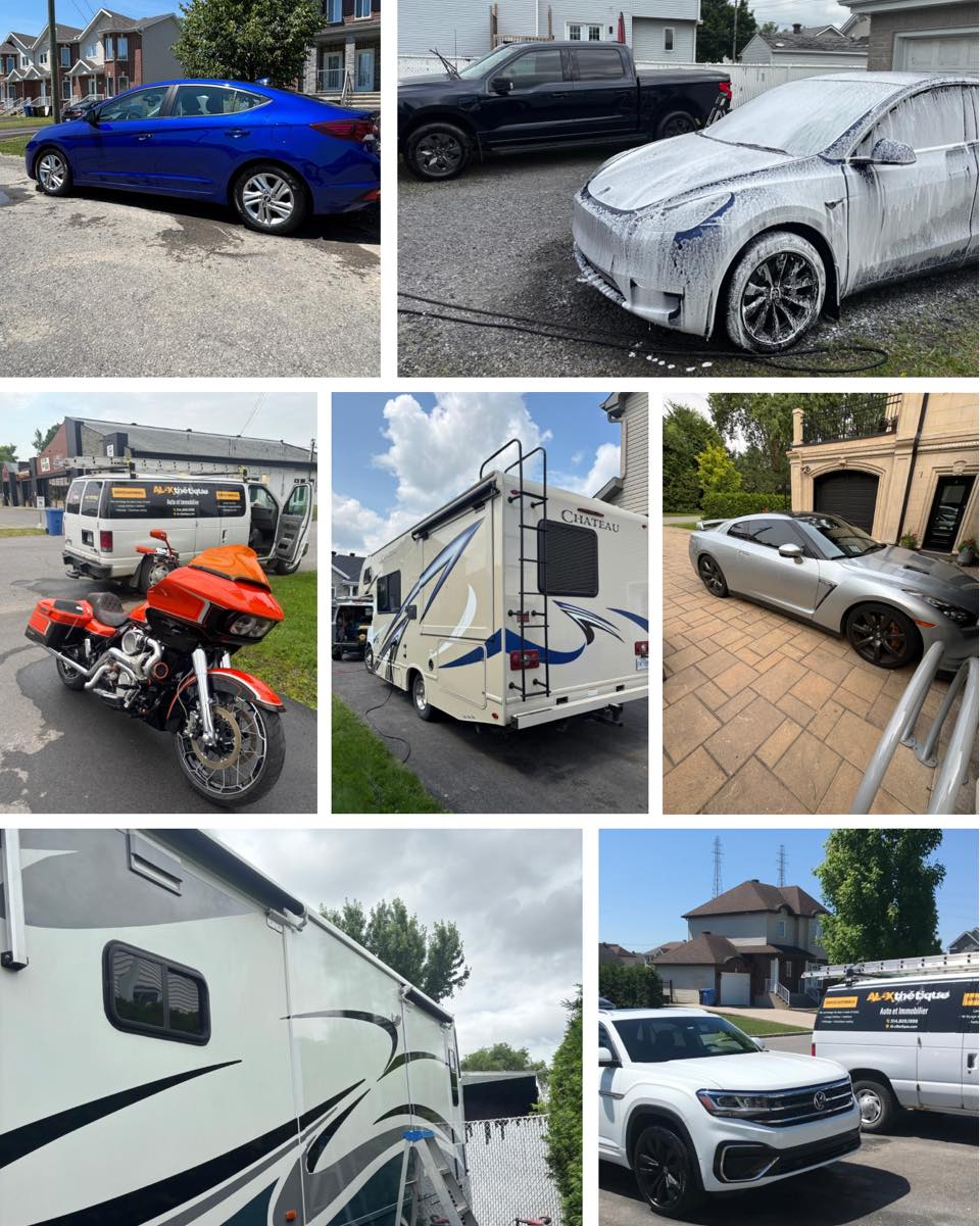 AL-Xthétique -esthétique auto mobile detailing Facebook ad: Pour tous vos besoins!