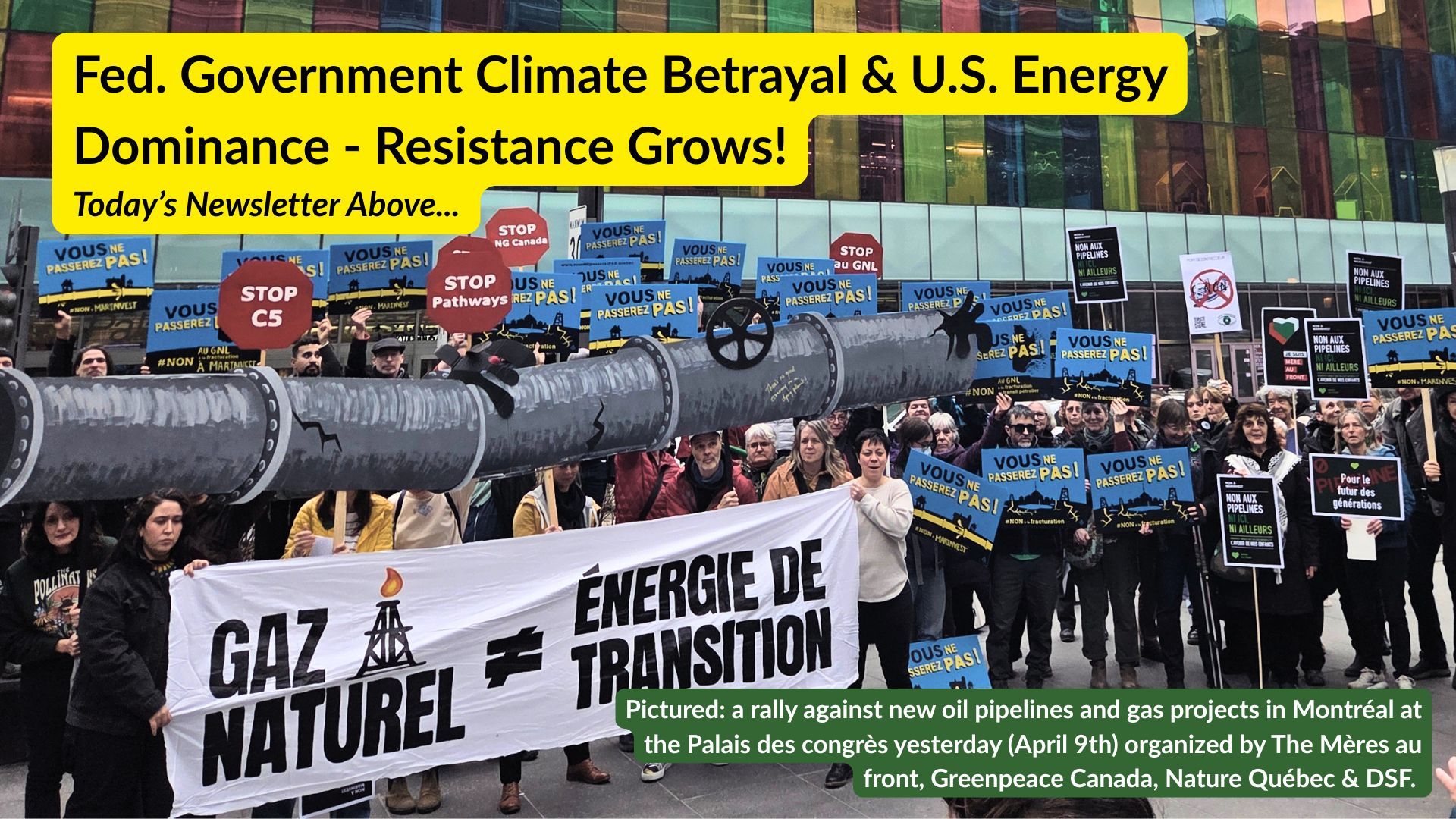 Sierra Club Canada Foundation Facebook ad