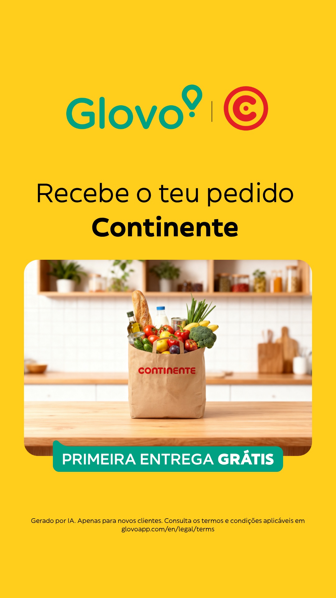 Glovo Facebook ad
