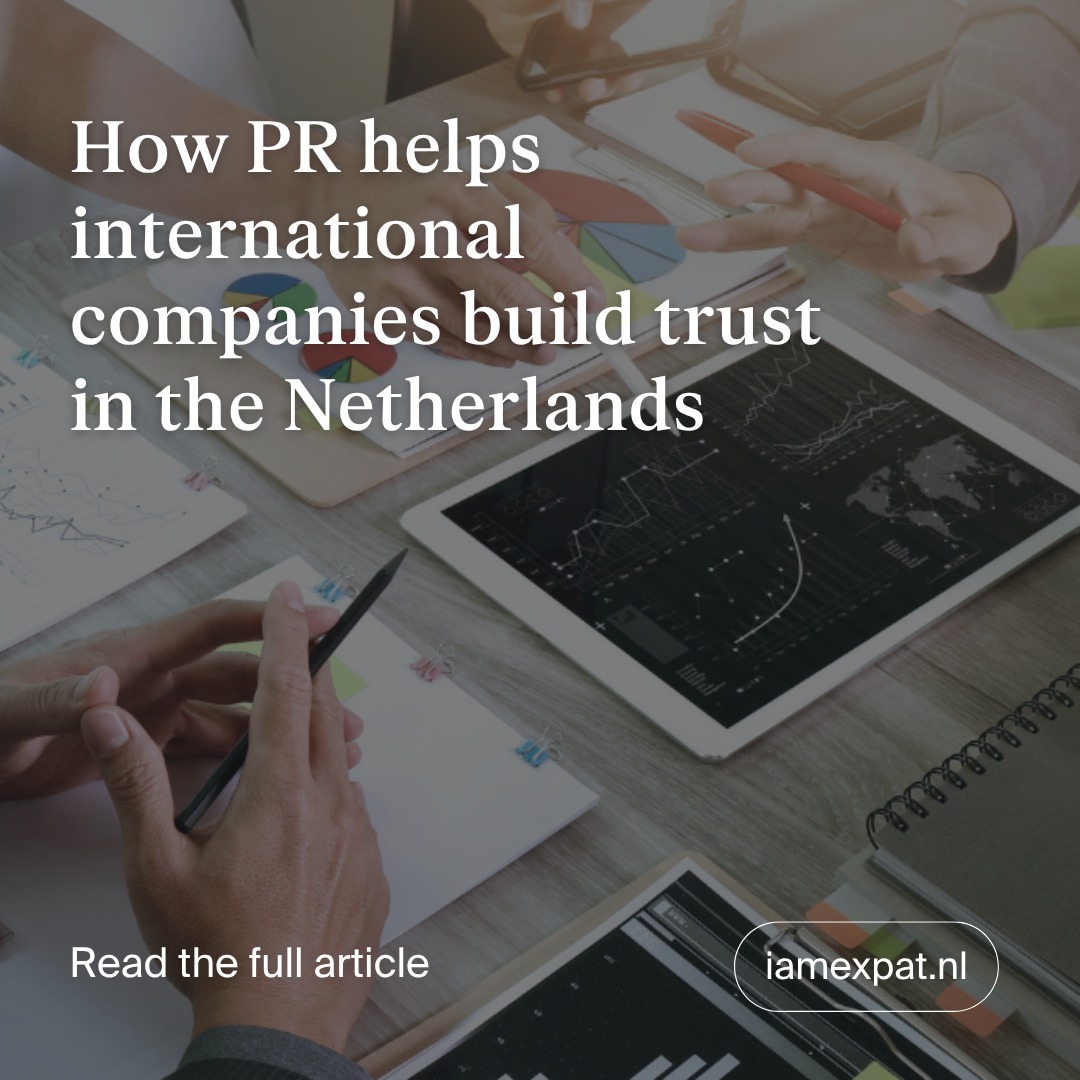 IamExpat in the Netherlands Facebook ad: How PR helps international companies build trust in the…