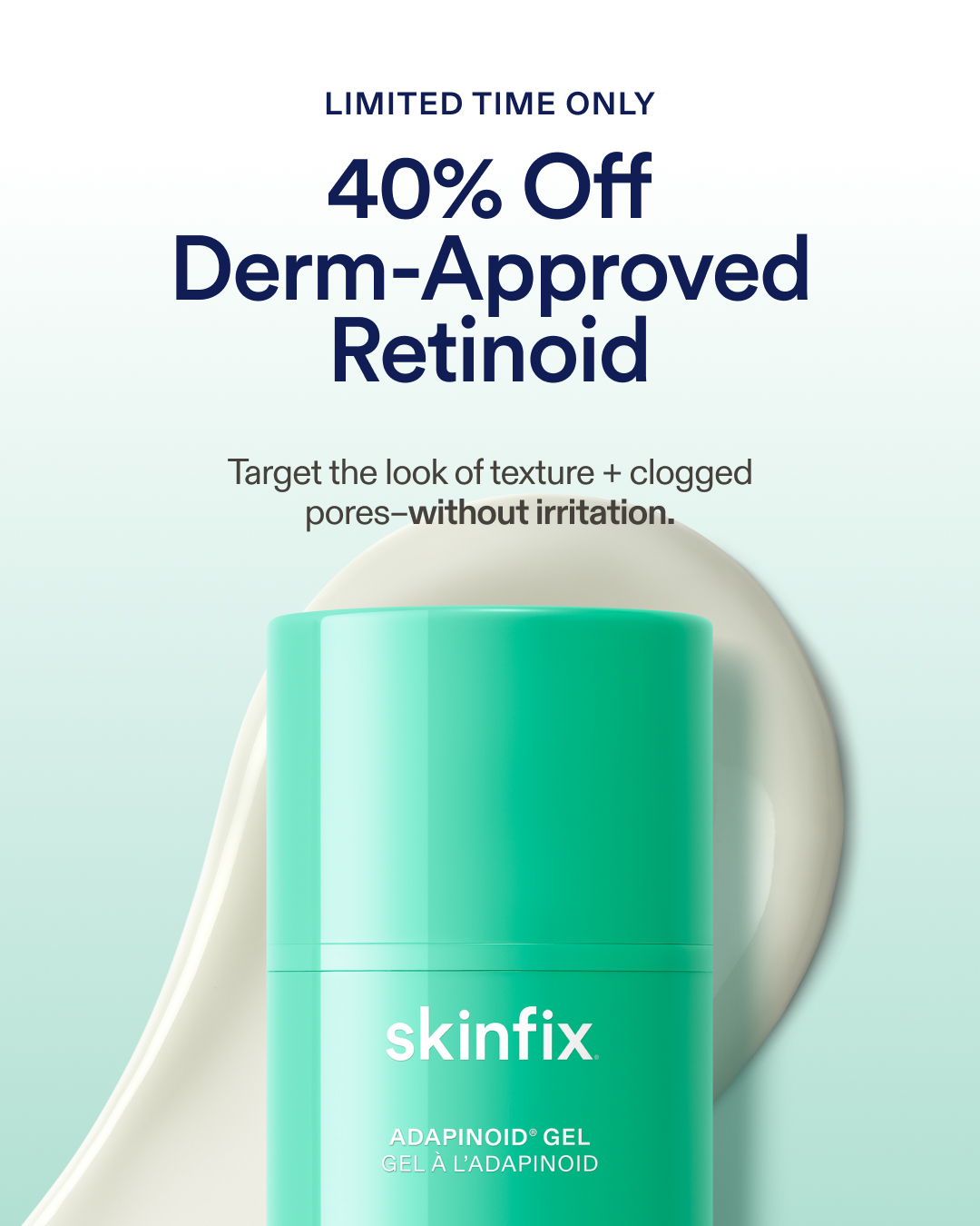 Skinfix Inc. Facebook ad