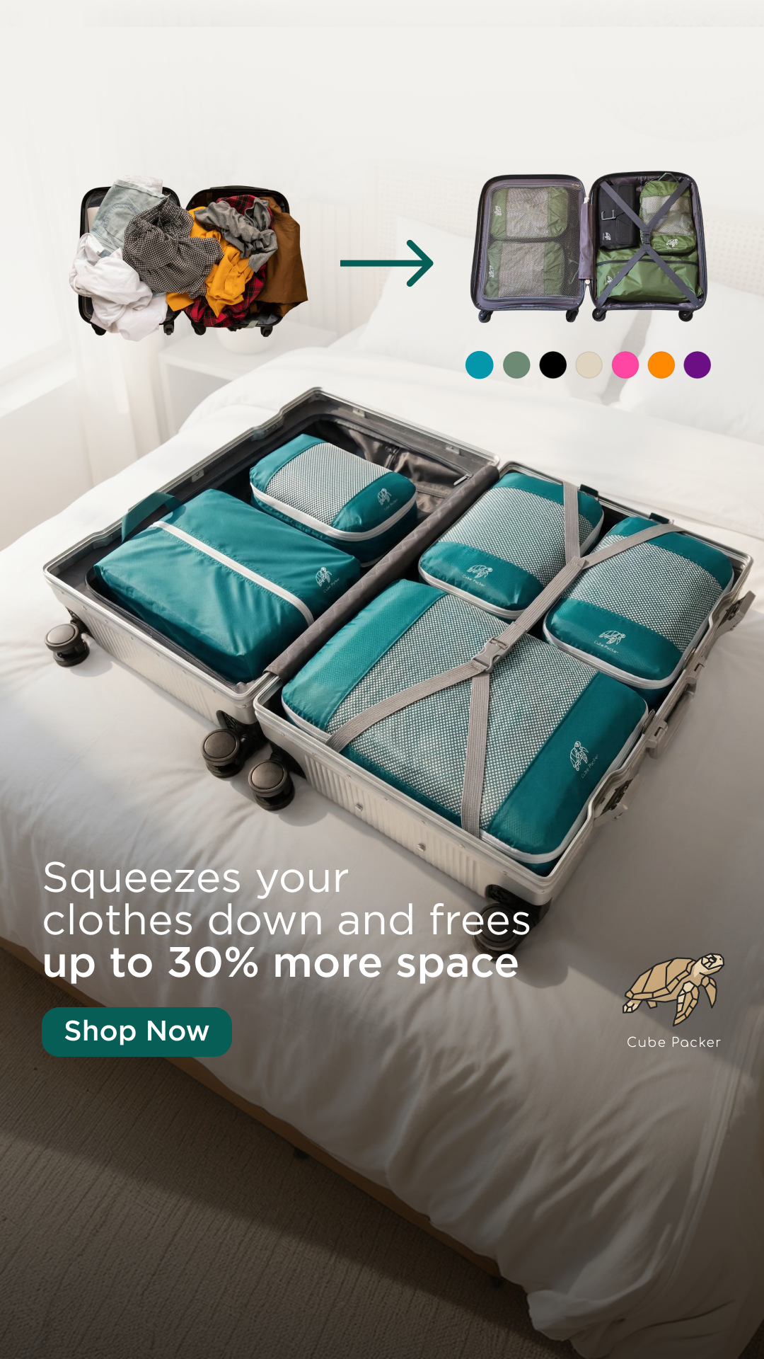 Cube Packer Facebook ad