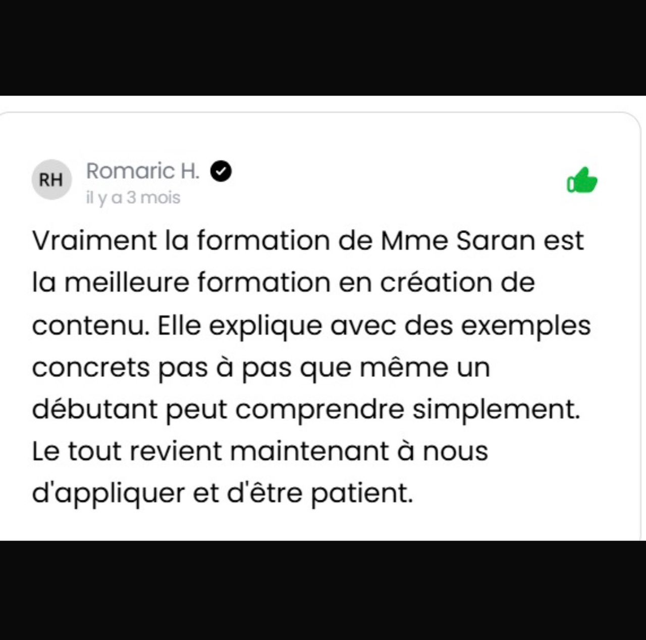 Saran / IA Addict Facebook ad: Apprends à créer du contenu qui vend