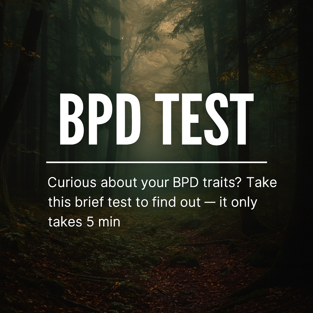 Personality Test Online Facebook ad: Understand Your BPD-Related Traits