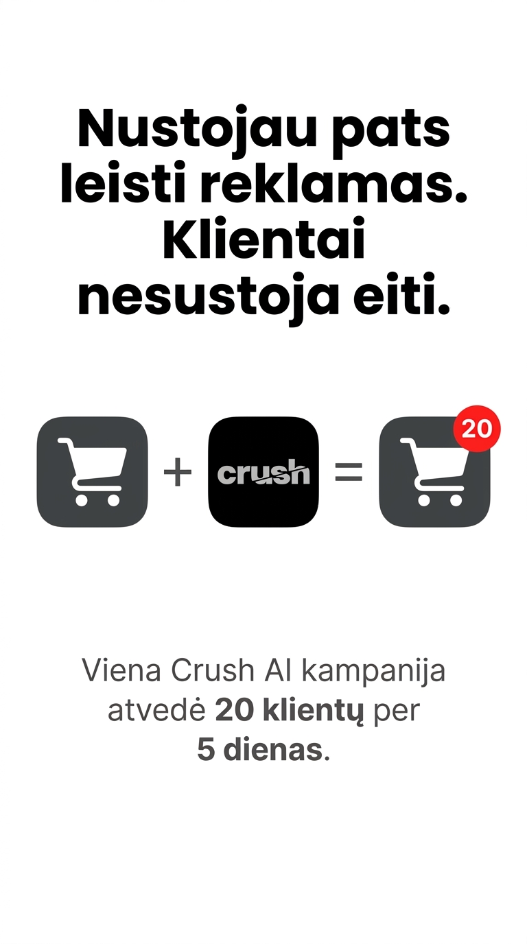 trycrush.ai Facebook ad