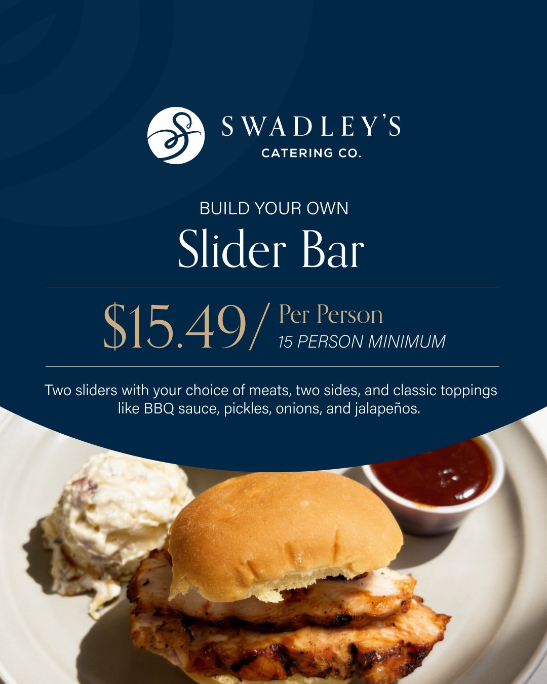 Swadley's Catering Facebook ad