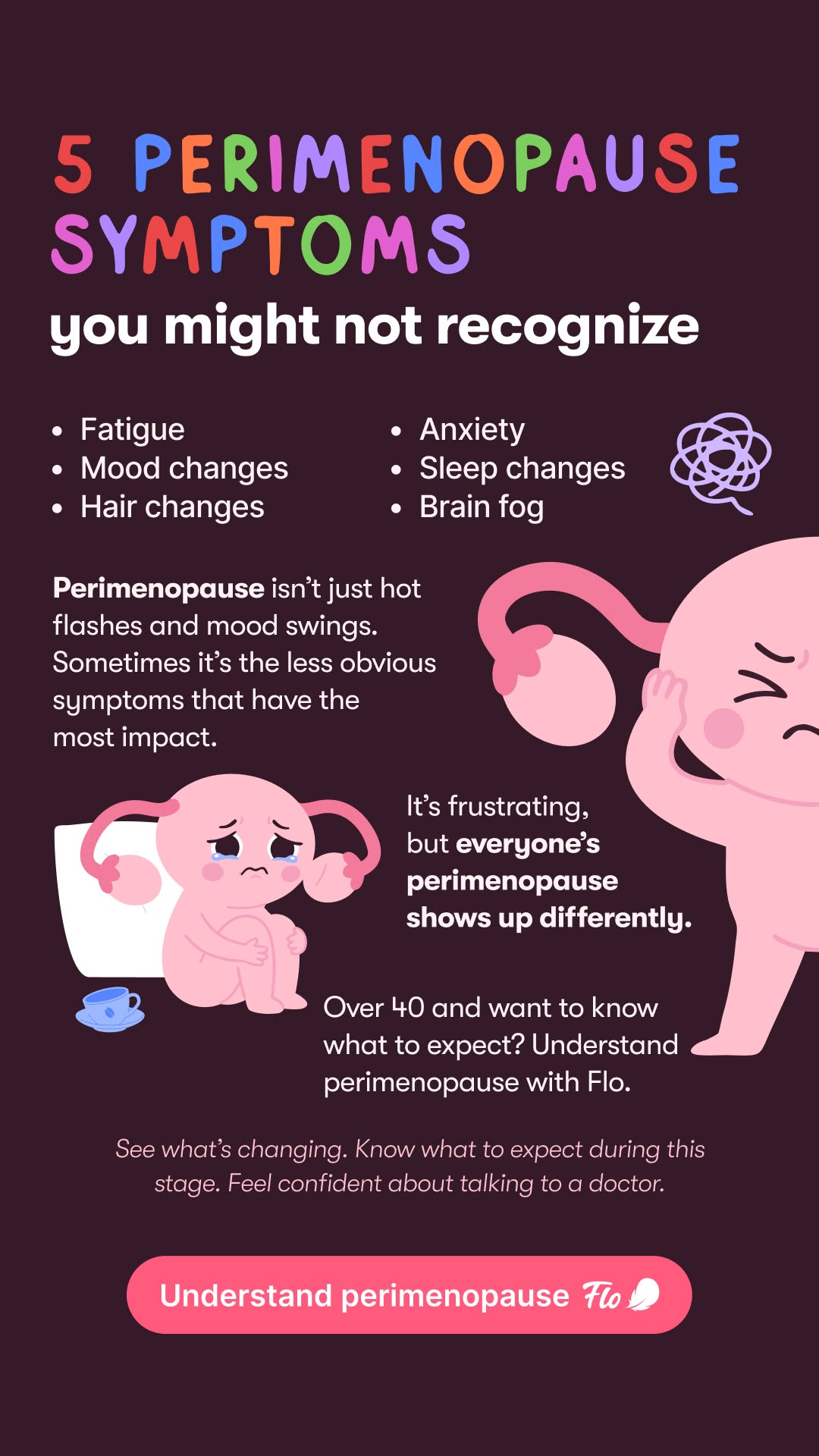 Flo For Perimenopause Facebook ad