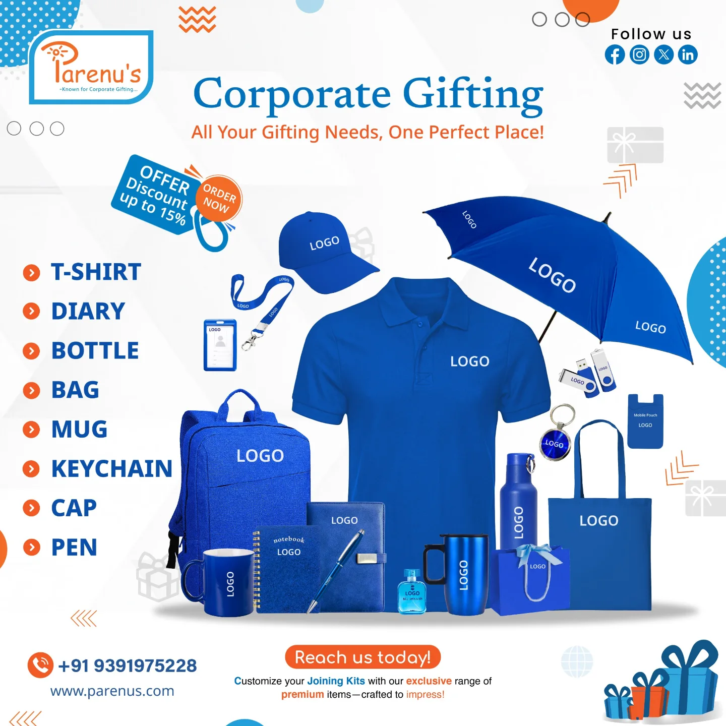 Parenus Facebook ad: Season Offer! Get 15% OFF on all varieties…