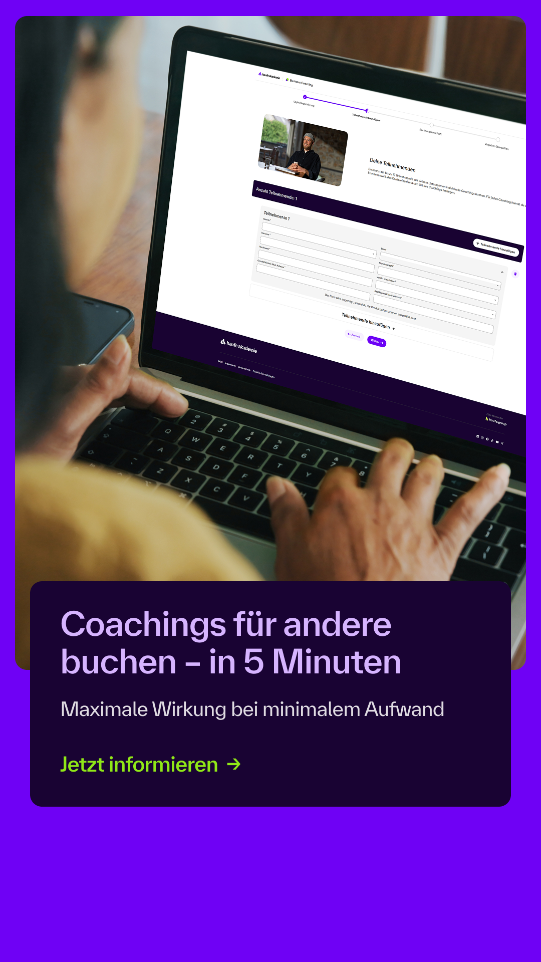 Haufe Akademie Facebook ad