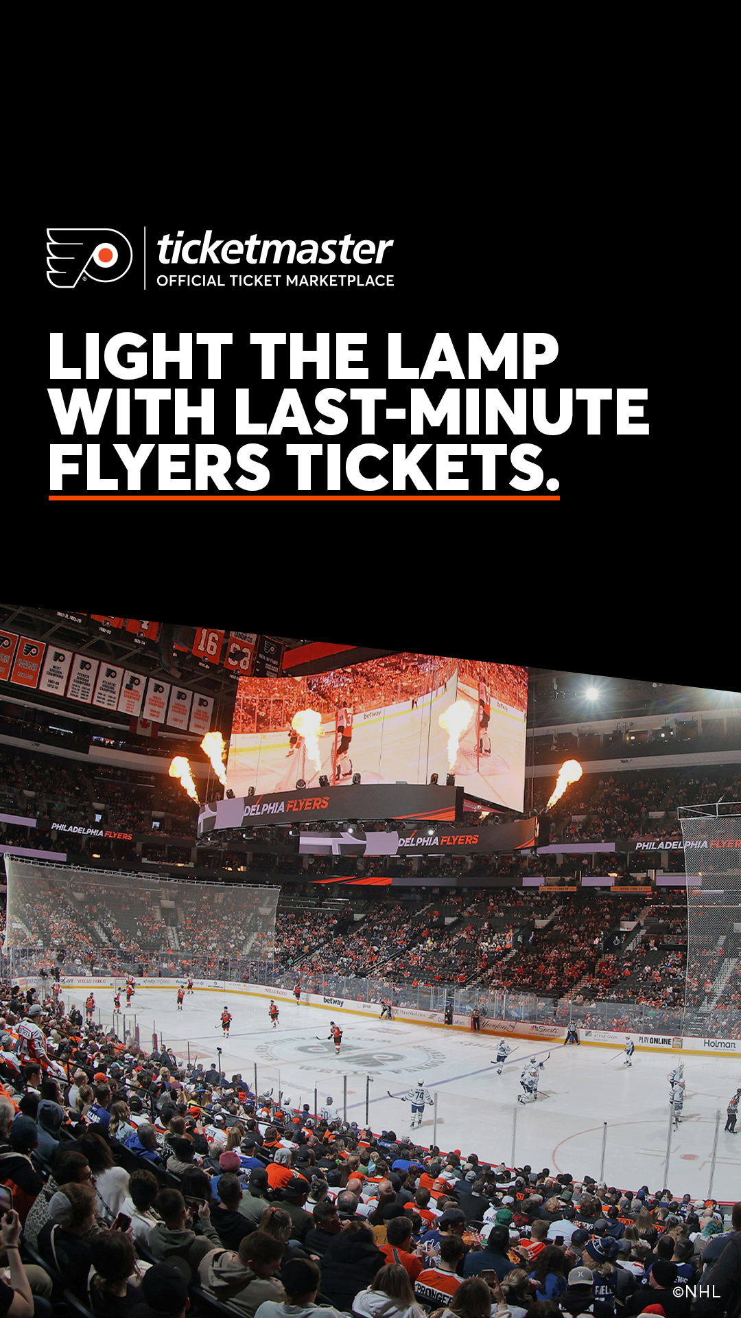 Ticketmaster Facebook ad
