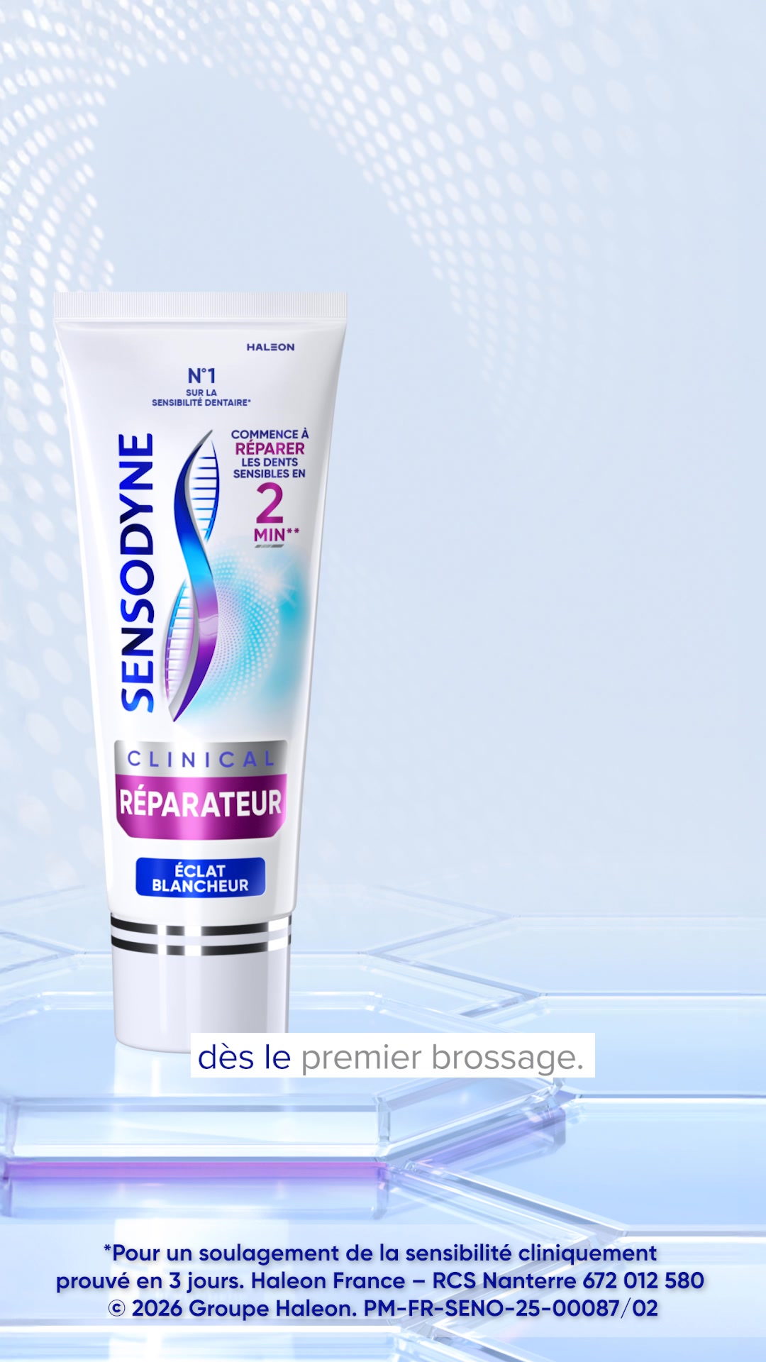 Sensodyne France Facebook ad: Sensodyne Clinical Réparateur