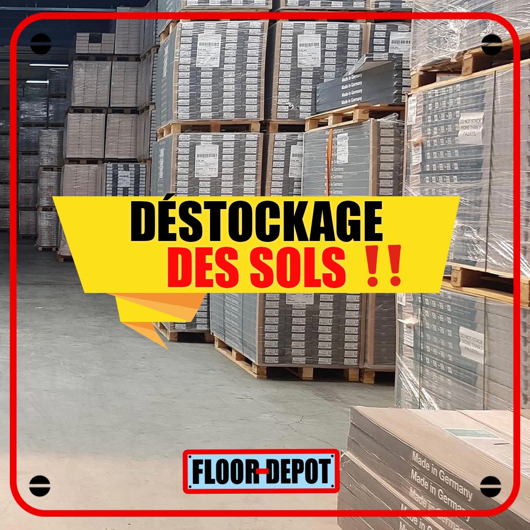 Floor-Depot Facebook ad: Découvrez notre gamme de stratifiés, PVC et parquets…