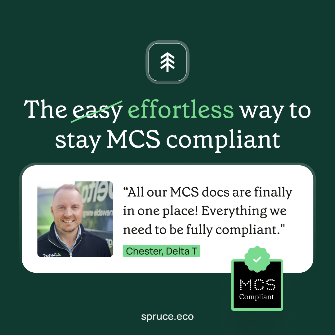 Spruce.eco Facebook ad: What if estimates, surveys, LiDAR, design, proposals, MCS…