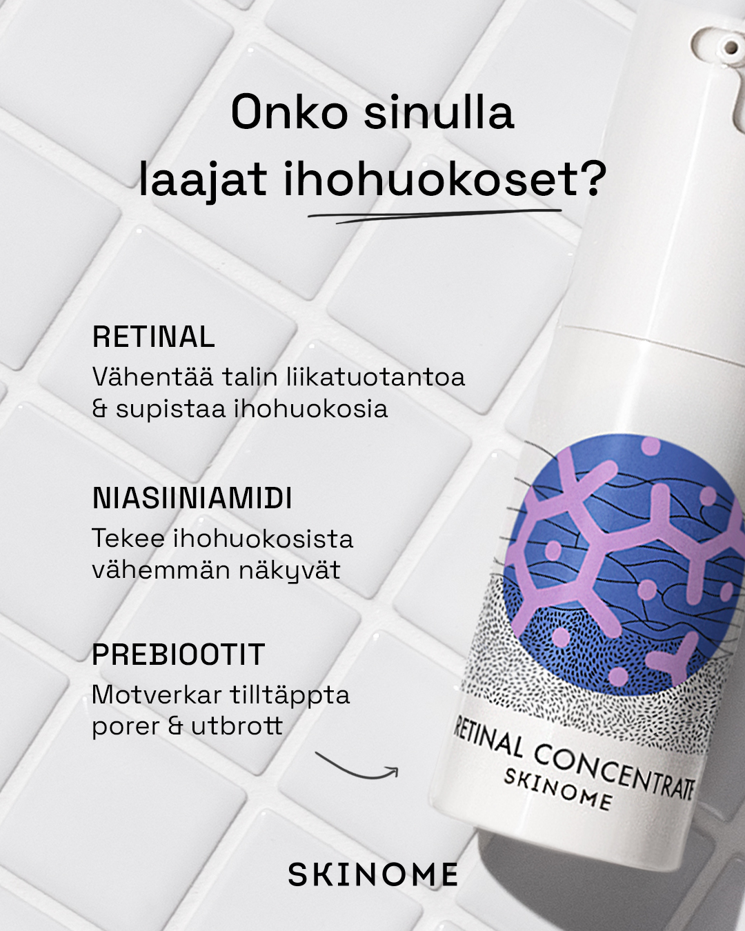 Skinome Facebook ad