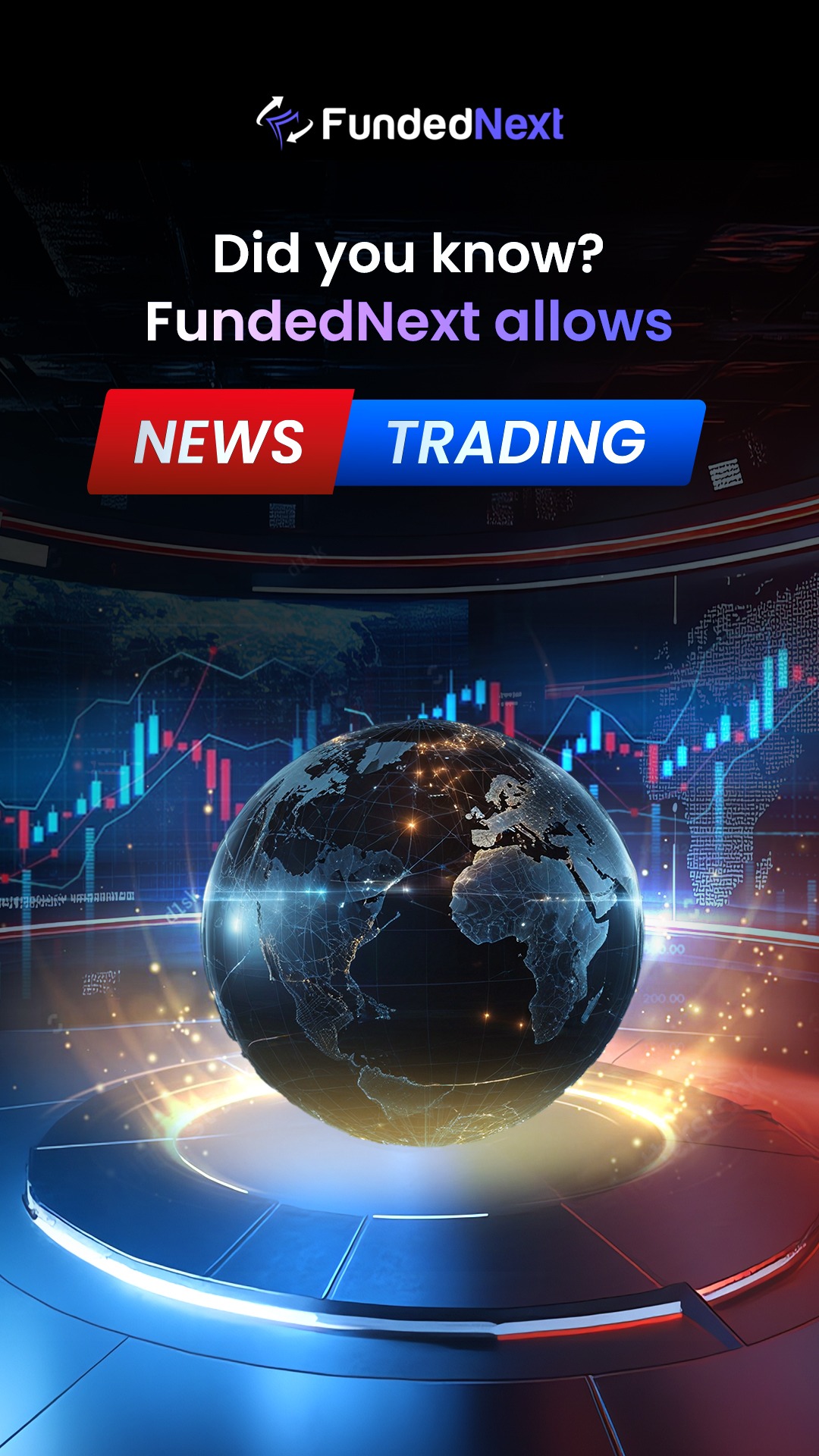 FundedNext Asia Facebook ad