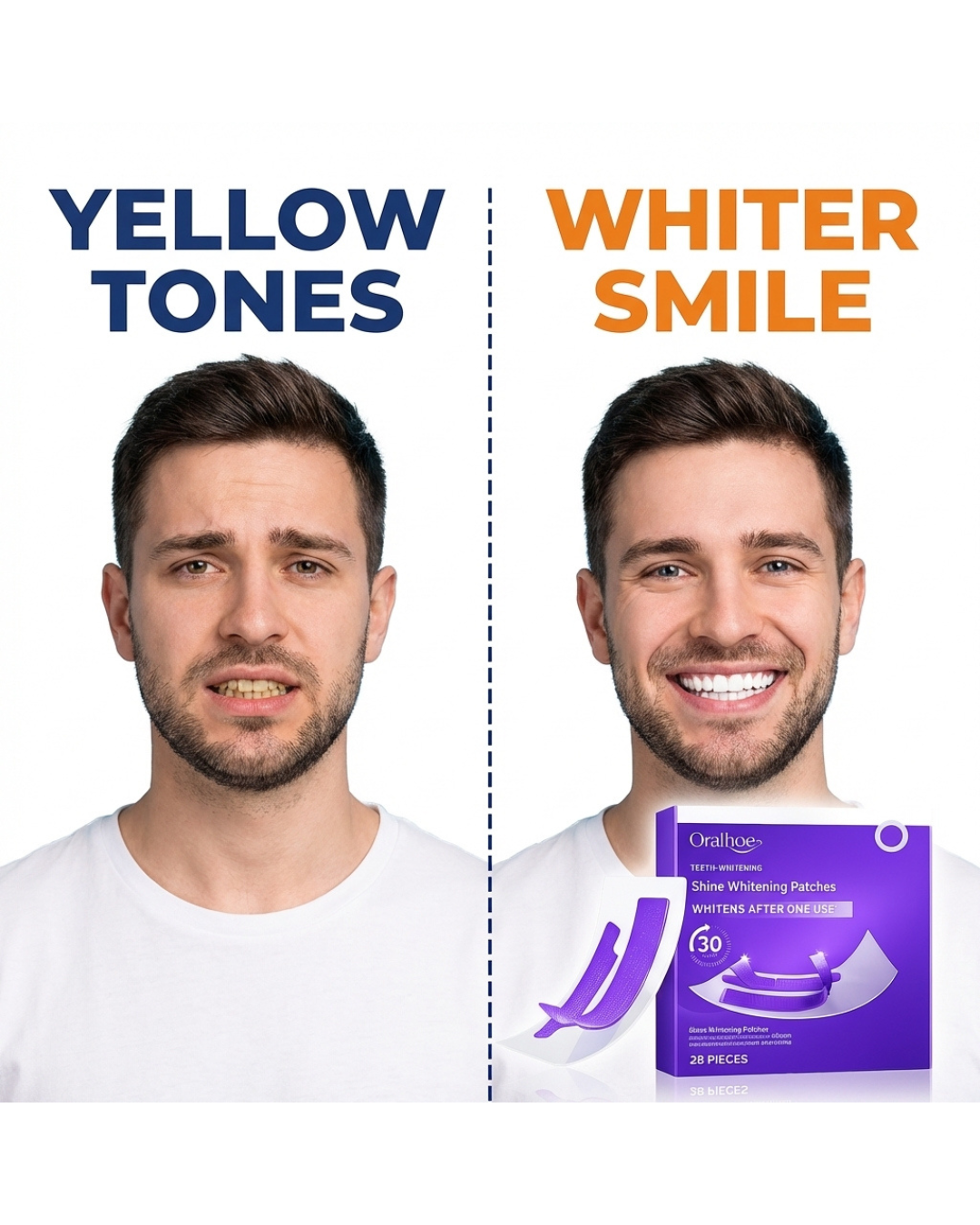 Vivir Bien Facebook ad: Whiter Teeth Without the Slip