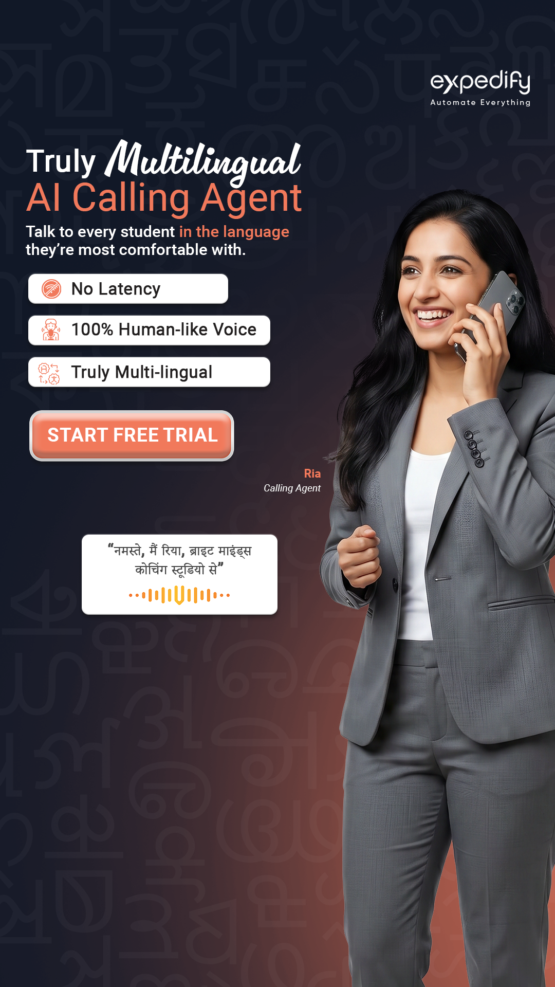 Expedify.ai Facebook ad
