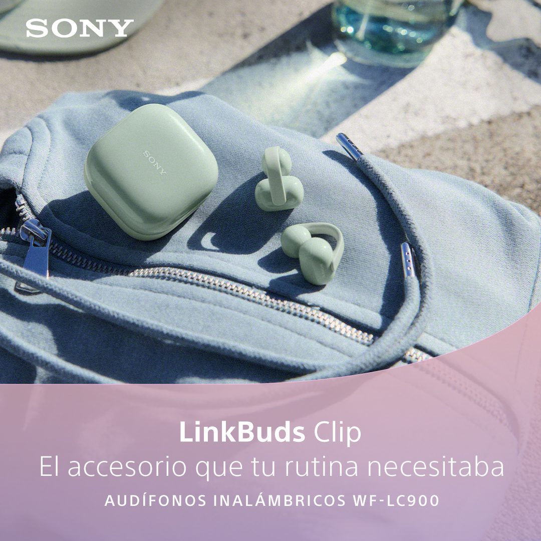 Sony México Facebook ad: LinkBuds Clip