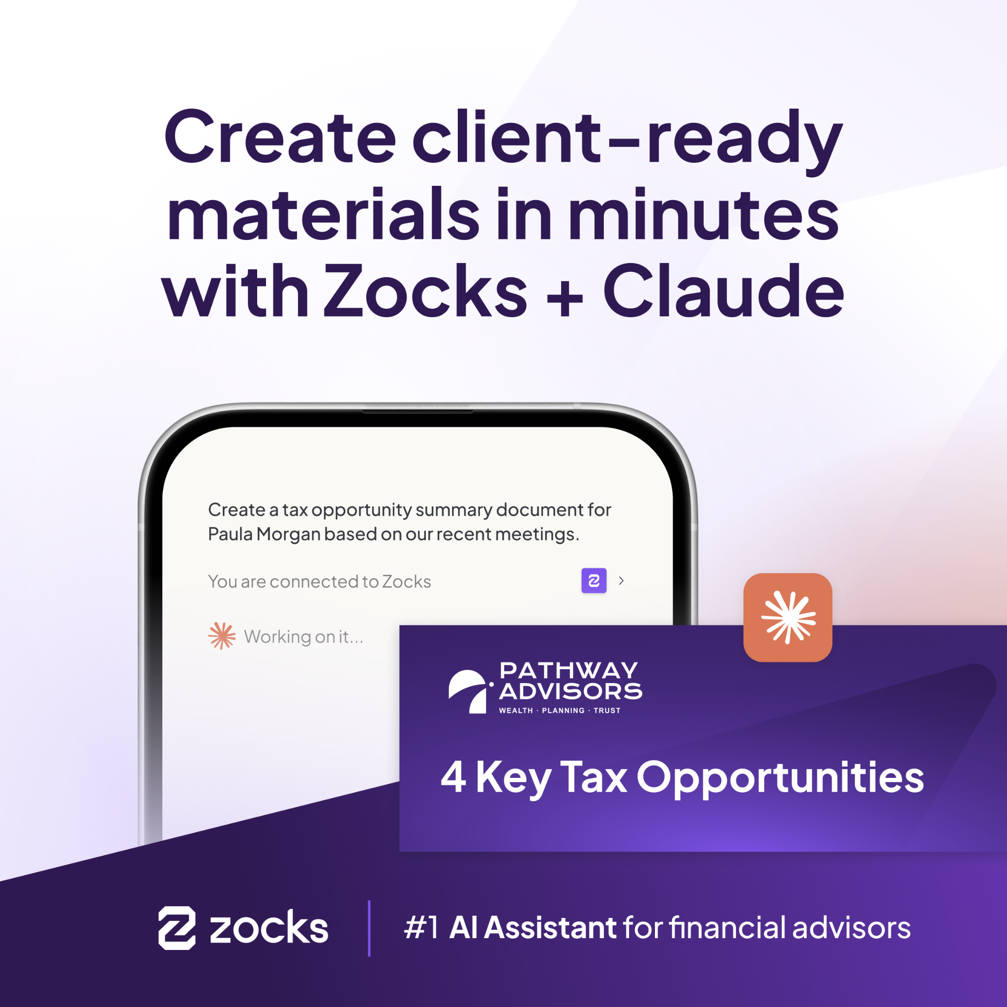 Zocks Facebook ad