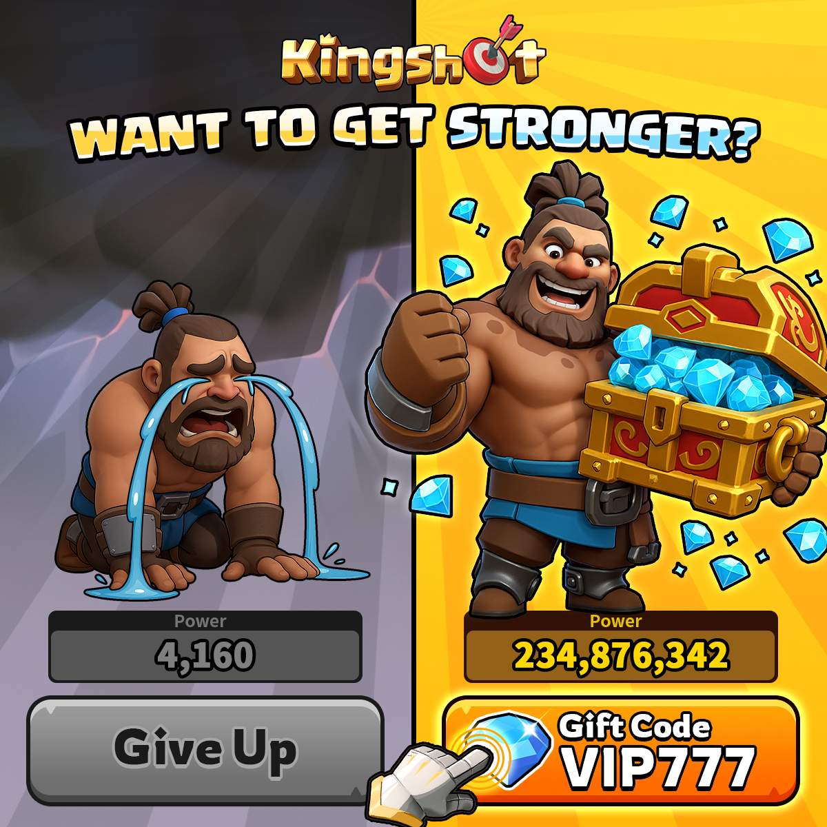 Kingshot Facebook ad