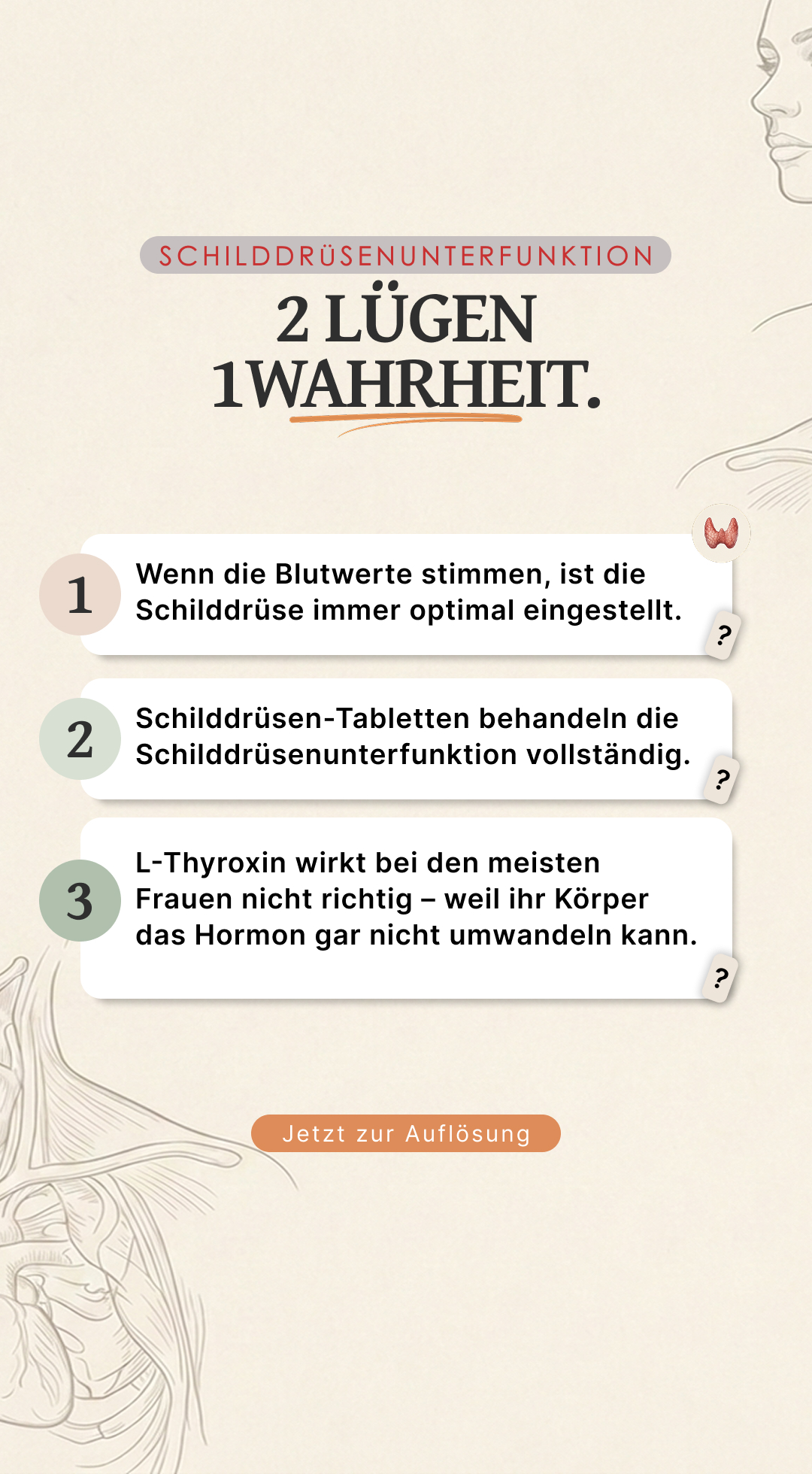 Mission Schilddrüse Facebook ad