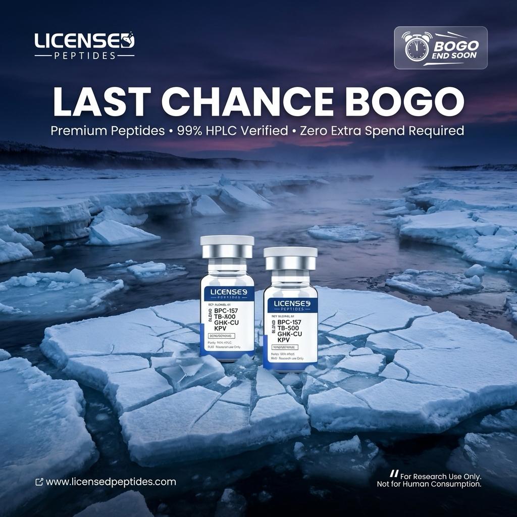 LicensedPeptides Facebook ad