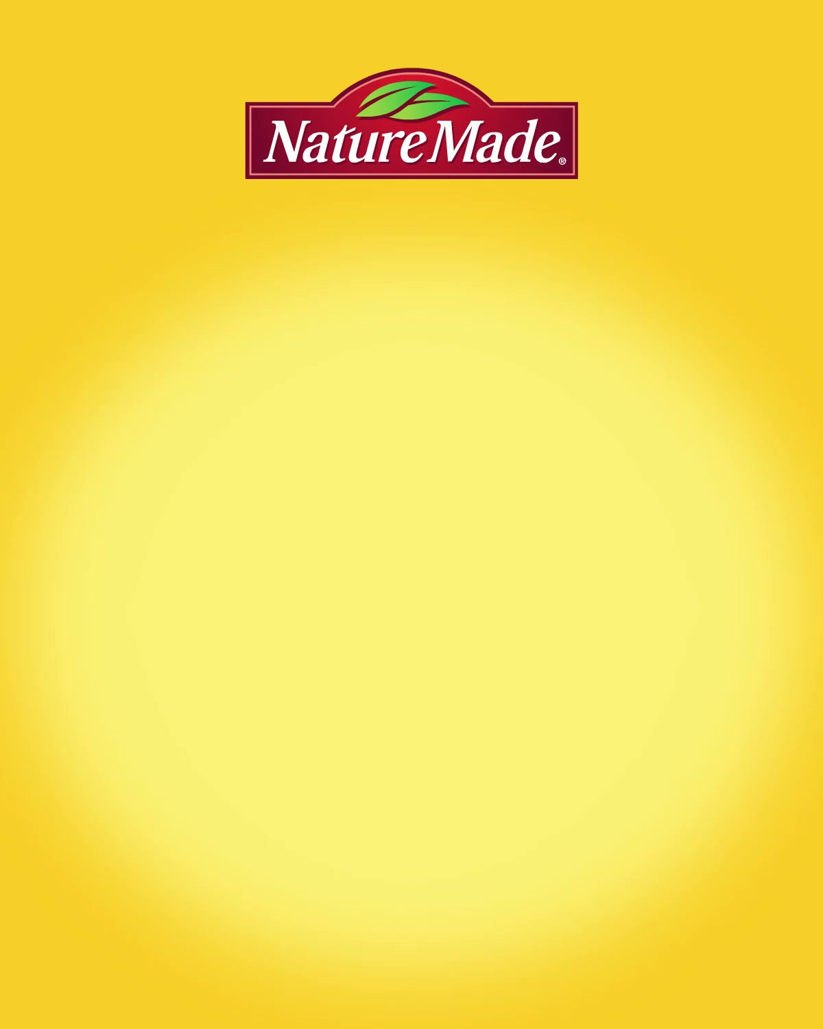 Nature Made Facebook ad: Made to Care for Fans