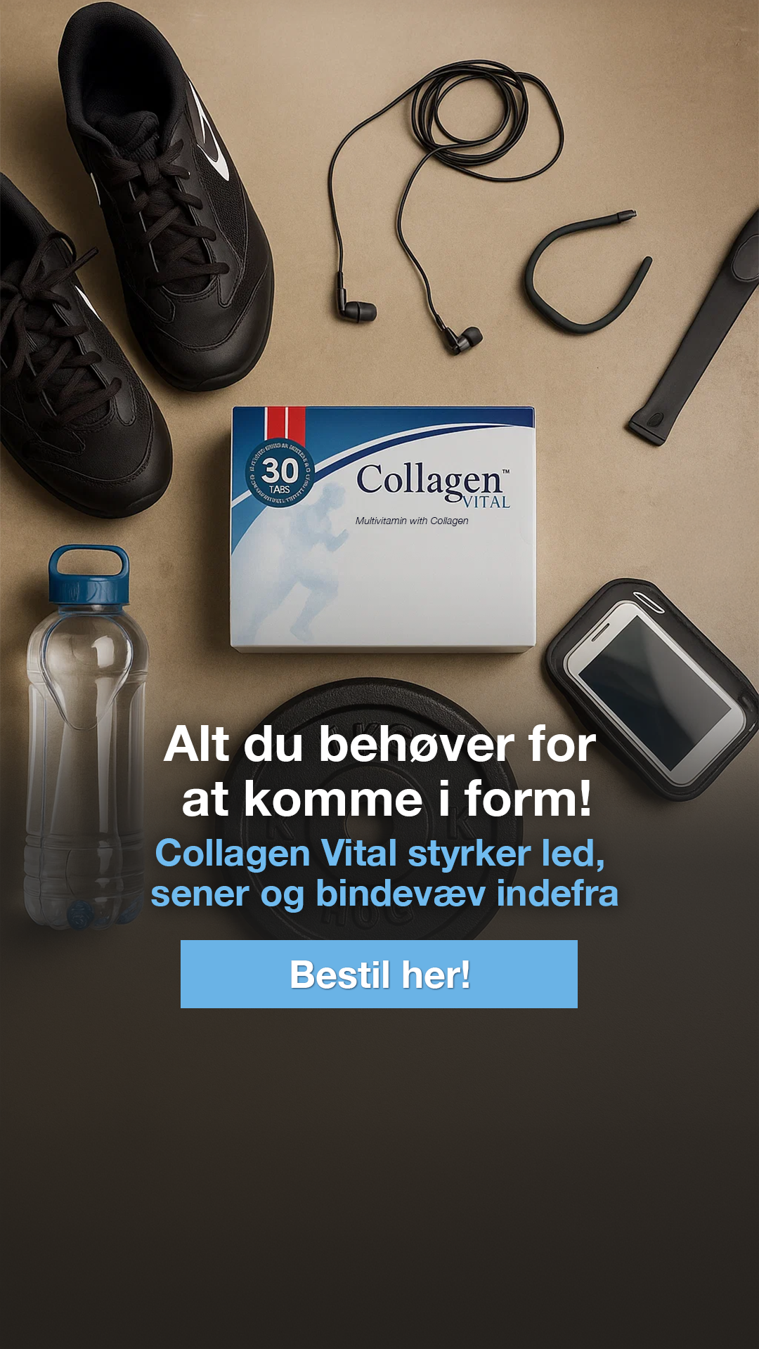 Collagen Vital Danmark Facebook ad from Feb 5, 2026