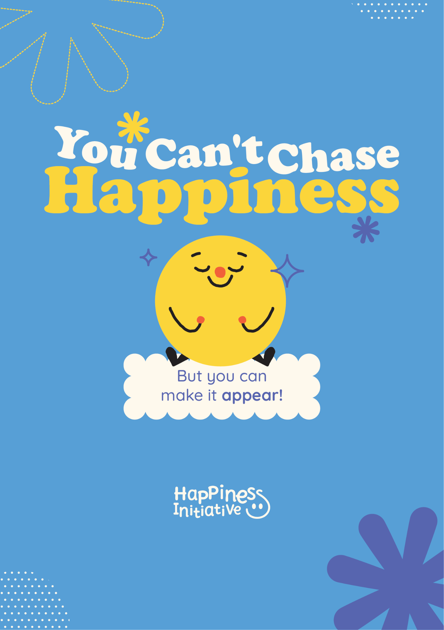 Happiness Initiative Facebook ad: 300+ young adults have found clarity here!
