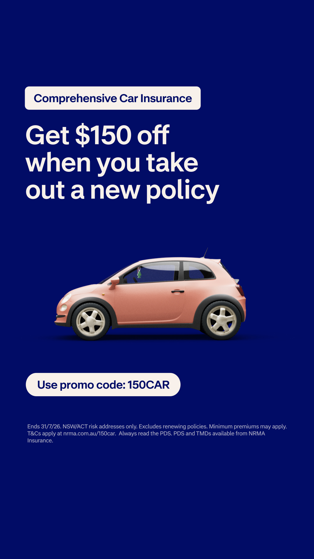 NRMA Insurance Facebook ad