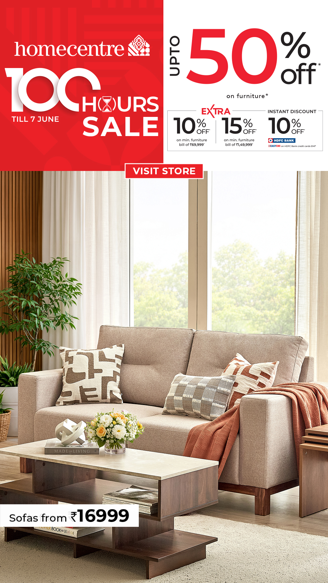 Home Centre India Facebook ad