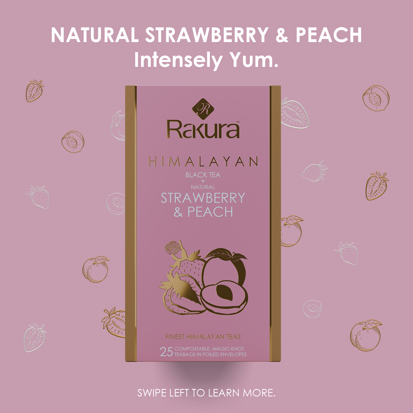 Rakura tea Facebook ad