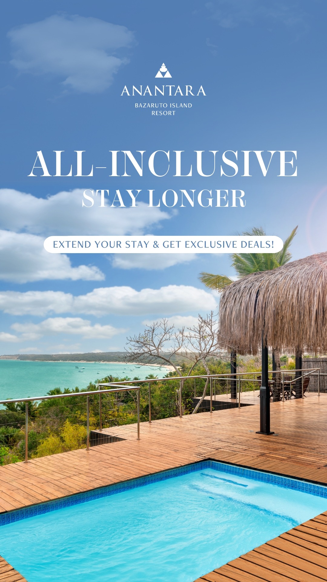 Anantara Bazaruto Island Resort Facebook ad
